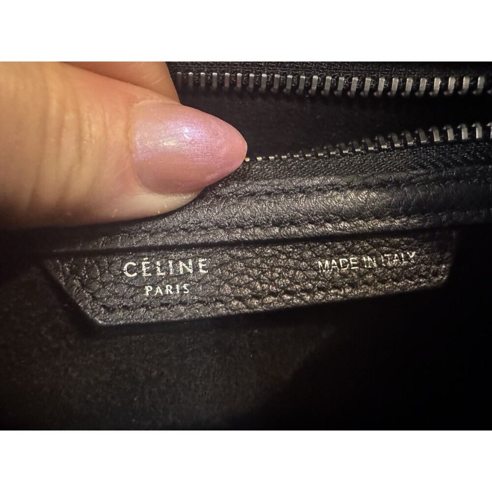 Celine Luggage Tote In Grained Leather EUC Made In Italy - Picture 5 of 8
